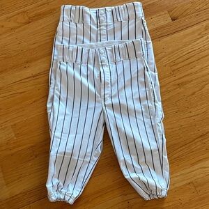 Classic Striped Kids baseball Pants x2